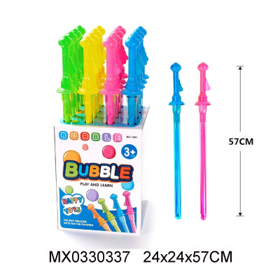 Bublifuk ve tvaru meče 140ml - modrý