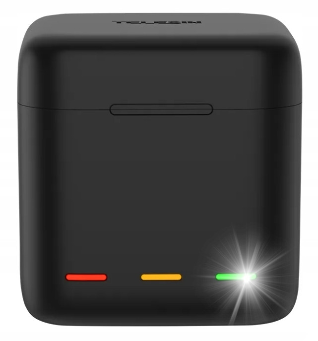 Telesin Tříkanálová nabíječka Na 3x Akumulátor Pro GoPro Hero 3x Baterie