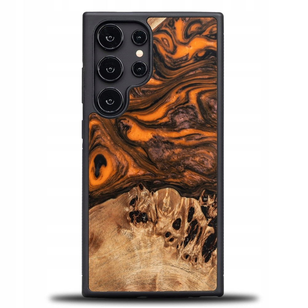 Jedinečné Pouzdro Bewood pro Samsung Galaxy S25 Ultra oranžové