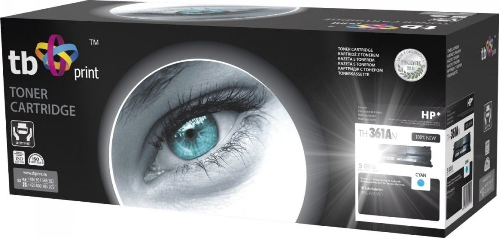 Toner pro Hp Clj M552/M5 53/M577 Cy TH-361AN 100%