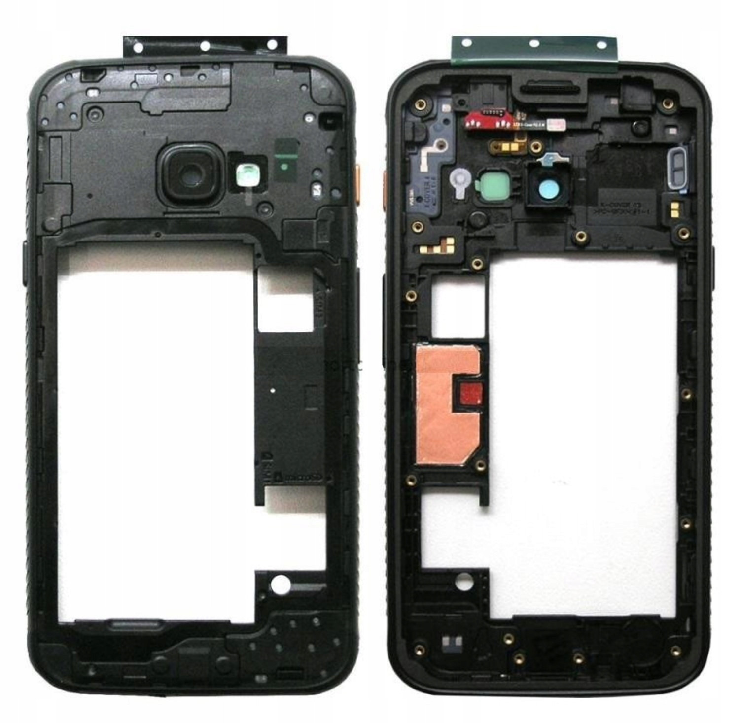 Org Originální tělo rámeček pro Samsung Galaxy Xcover 4s, černé