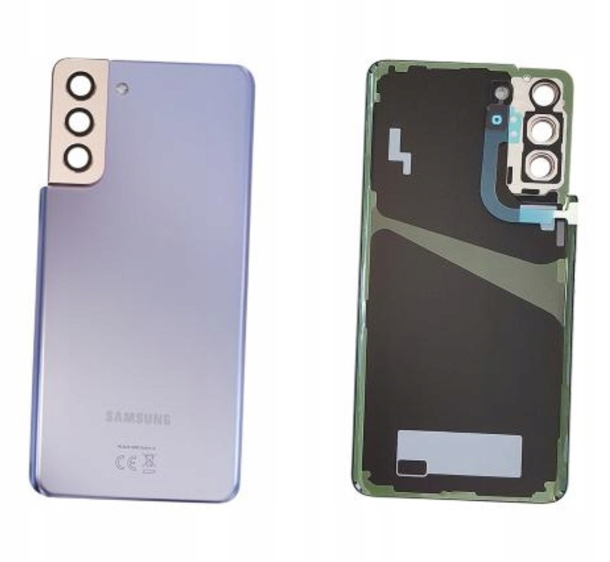 Org Originální Klapka zadní zadní kryt Samsung Galaxy S21+ Plus; SM-G996B, fialová
