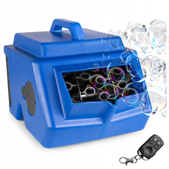 LIGHT4ME Bubble Blue Double dvojitý silný výrobník bublin