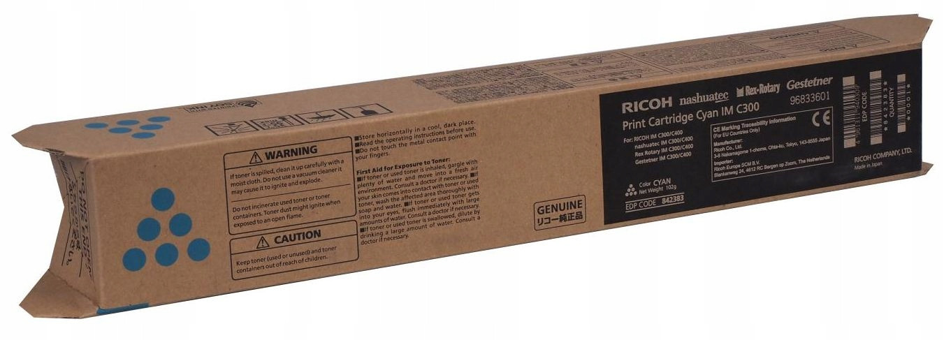 Toner Ricoh IM C300 842602 C Originál cyan