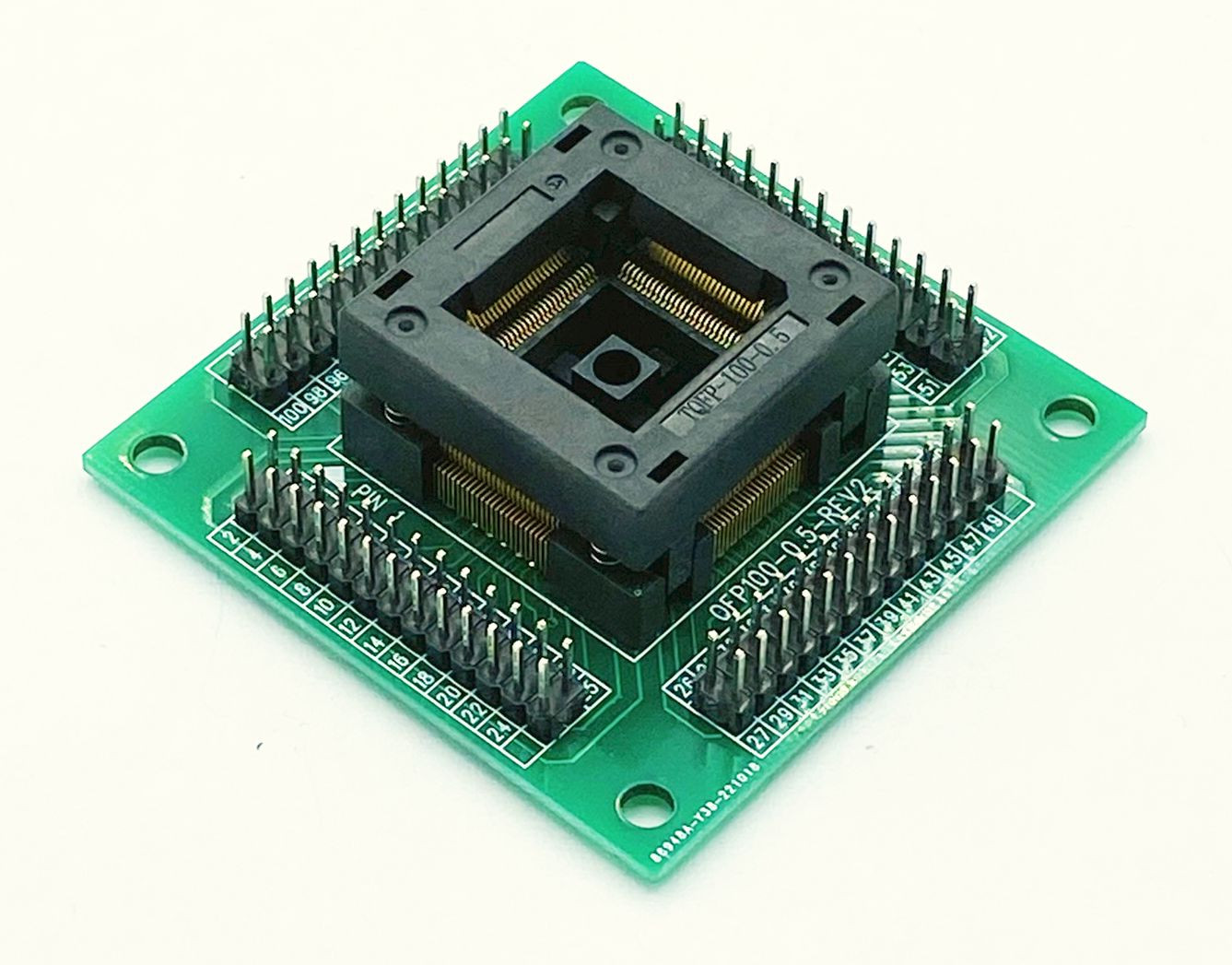 Deska univerzální adaptér QFP100 LQFP100 0.5 Zif