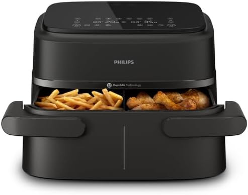 Fritéza bez tuku Philips airfryer Philips Dual Basket 2450 W 7,1 l