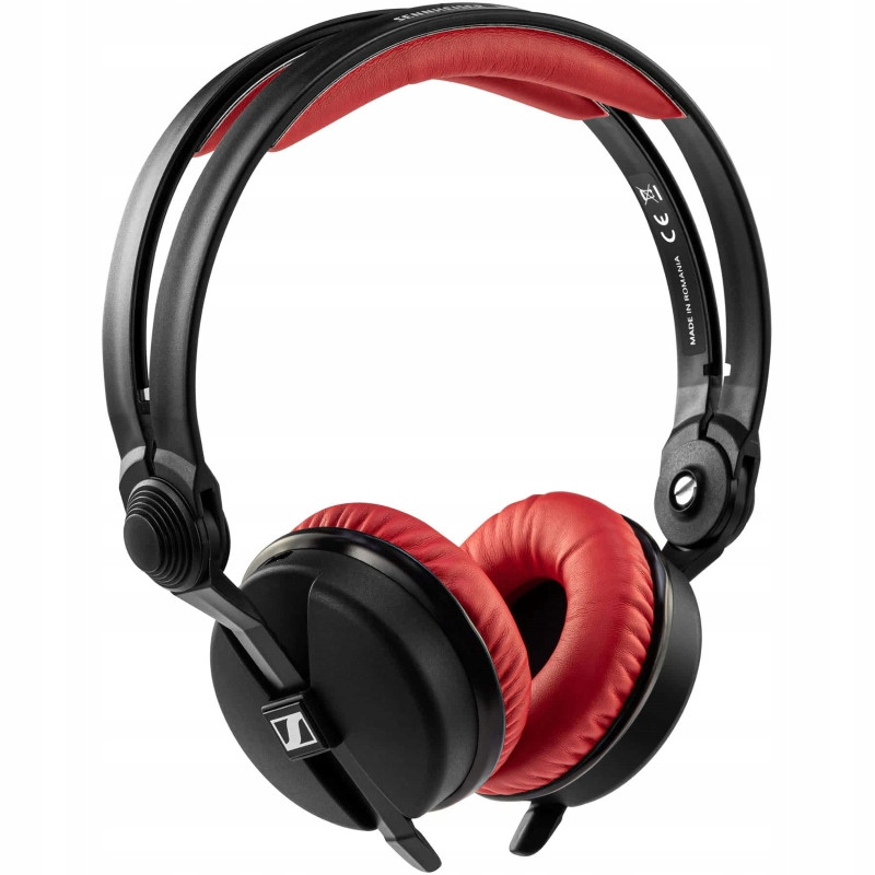 Zomo vyměnitelné kožené houbičky Pu Red pro sluchátka Sennheiser Hd 25
