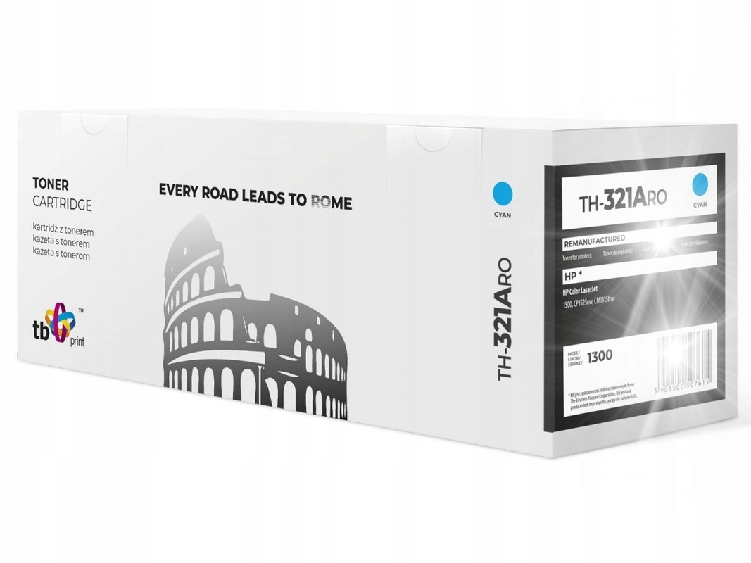 Tb Print Toner pro Hp Cp 1525 TH-321ARO Cy ref.