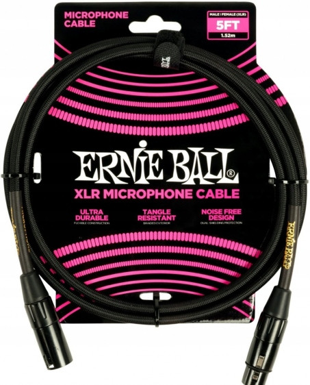 Ernie Ball Eb 6390 mikrofonní kabel 1,5m