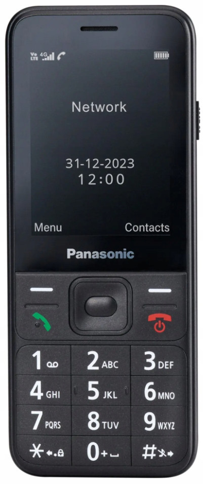Mobilní telefon Panasonic KX-TU466 4 Mb 4G (lte) černý