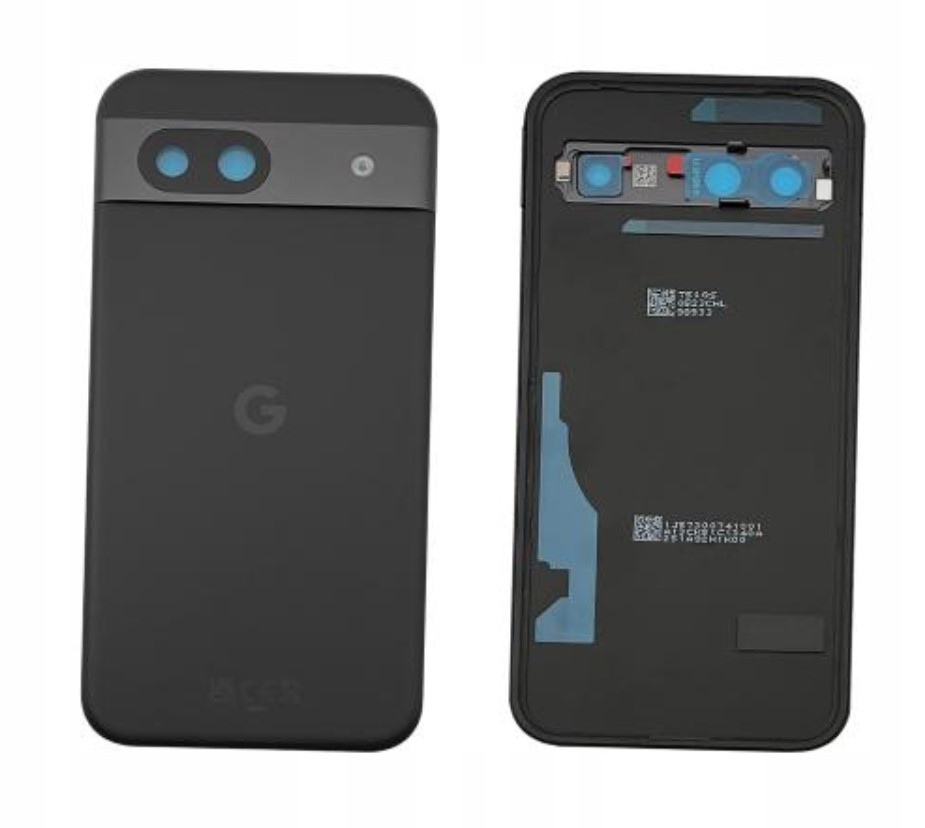 Org Originální Klapka zadní zadní kryt pro Google Pixel 8A, černá (Obsidian)