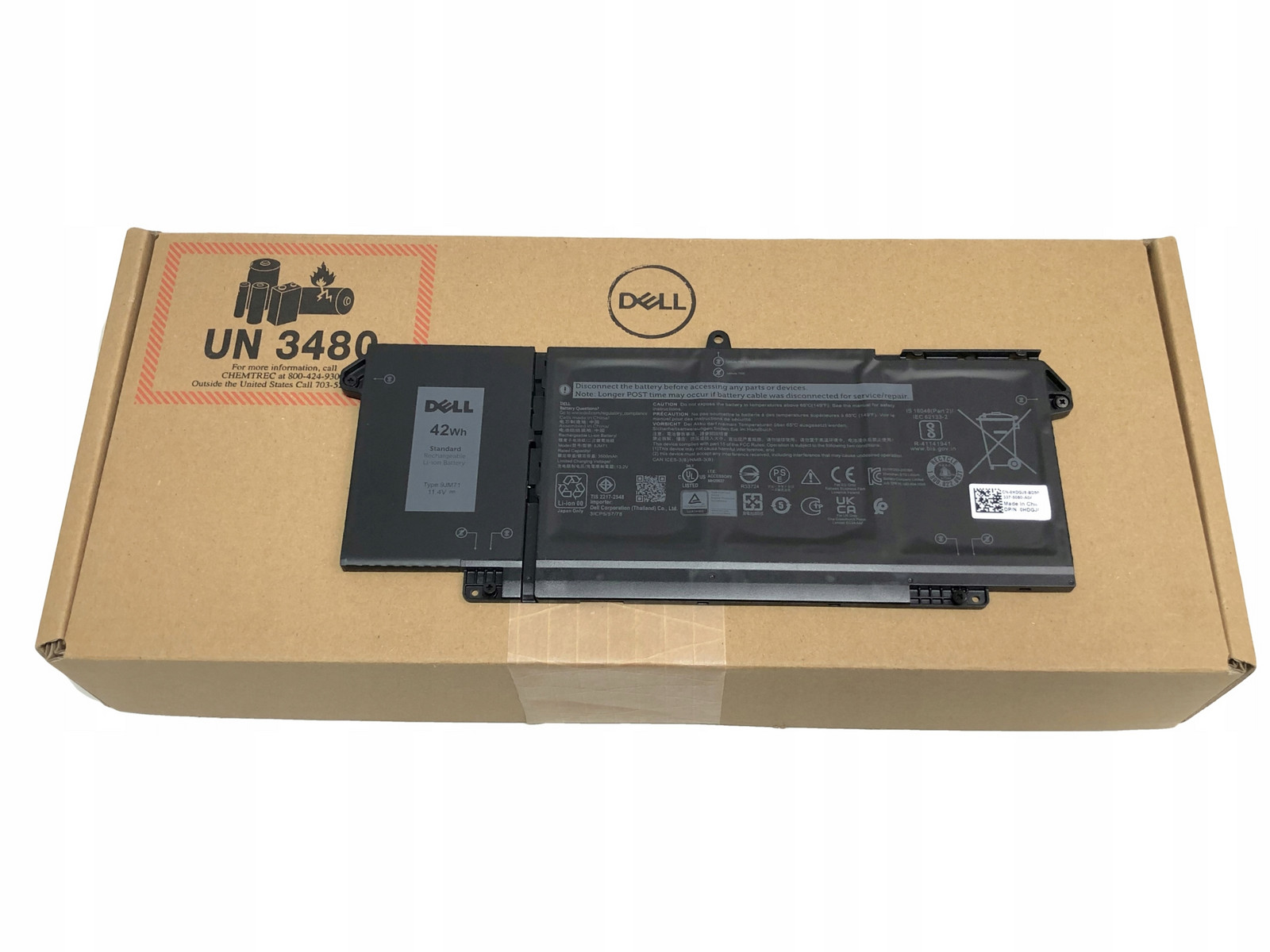Nová Originální baterie Dell Latitude 5320 7320 7420 7520 42Wh 9JM71 2025