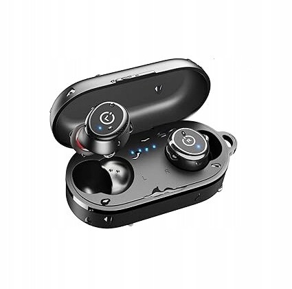 Bezdrátová sluchátka do uší T 10 vodotěsná Indukční Nabíjení