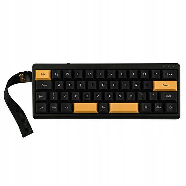 Mechanická klávesnice Epomaker TH40, switche Wisteria Linear, černo-zlatá