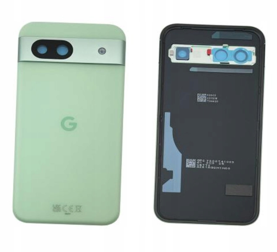 Org Originální Klapka zadní zadní kryt pro Google Pixel 8A, zelená (Aloe)