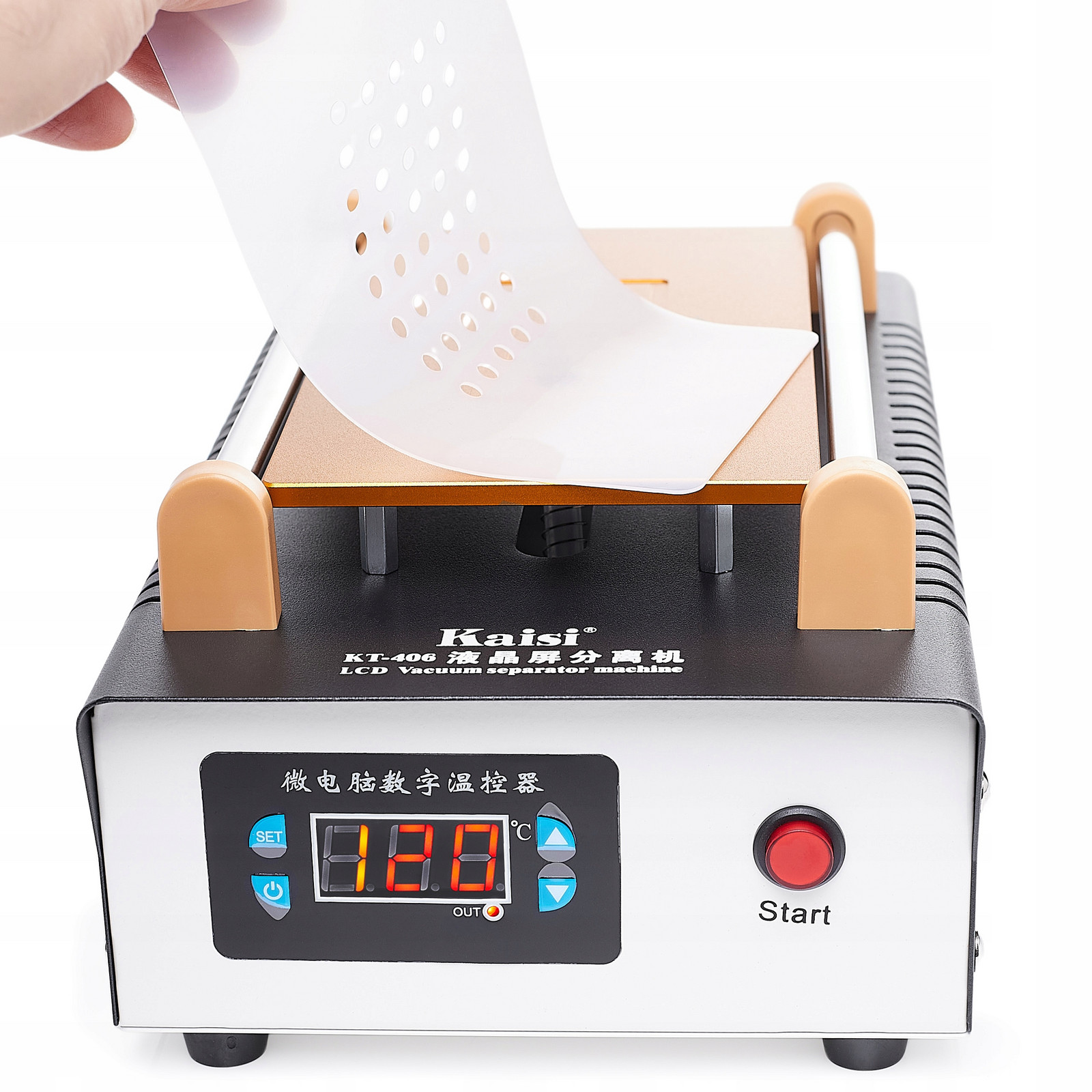 Separátor Ohřívač Na Opravu LCD Kaisi KT-406 140W Nasávač Techrebal