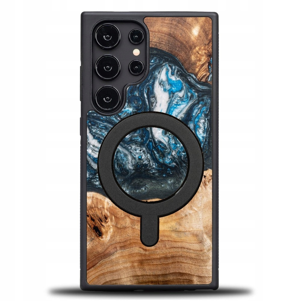 Pouzdro Bewood Unique pro Samsung Galaxy S25 Ultra Planets Země s MagSafe