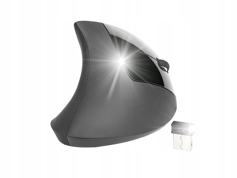 Myš počítačová Tracer Flipper Rf Nano Usb Bezdrátová Vertikální 4800 Dpi