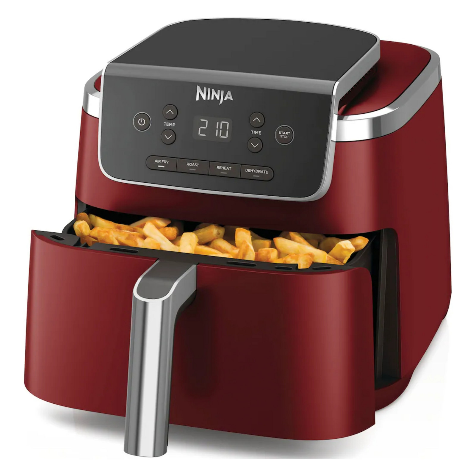 Fritéza bez tuku Ninja Foodi AF140EUCM air fryer 4.7L červená