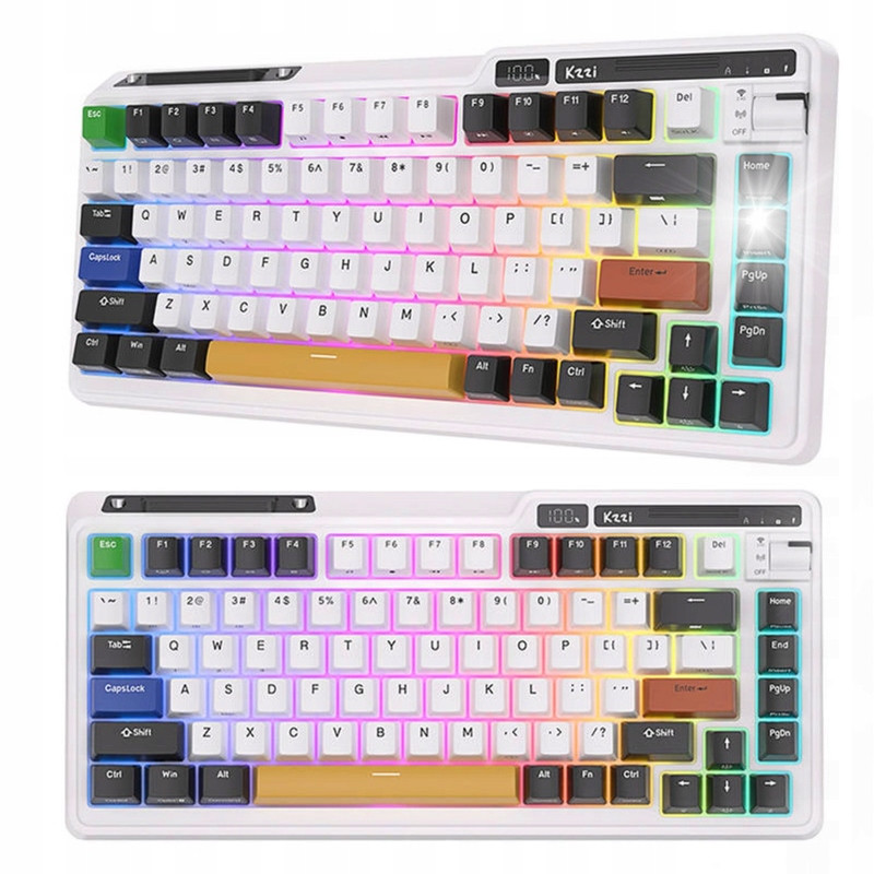 Bezdrátová mechanická klávesnice Royal Kludge K75 Pro Rgb Bluetooth