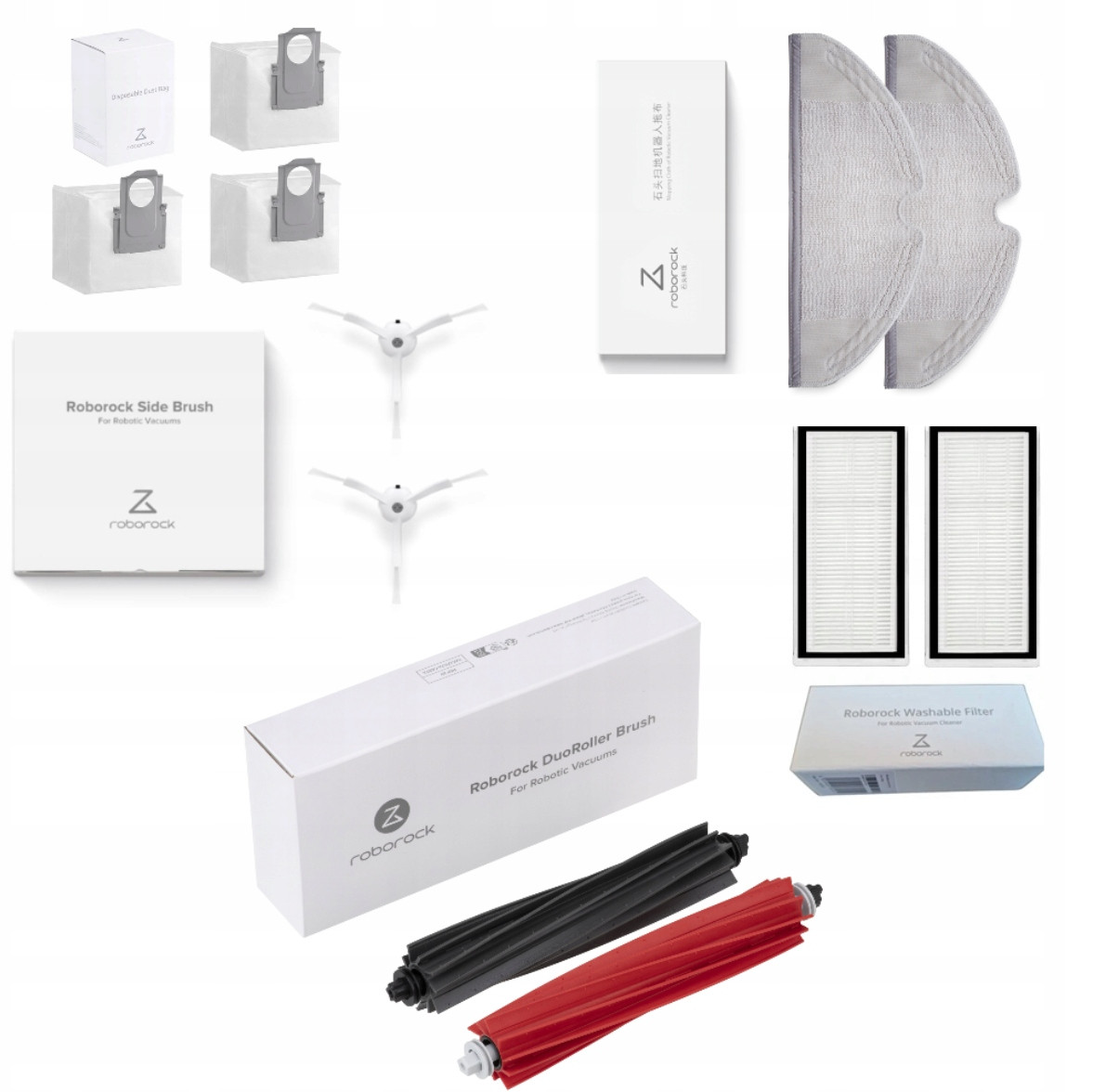 Originální sada příslušenství Roborock Q8 Max/ Max+ Q5 Pro/Pro+ filtry sáčky