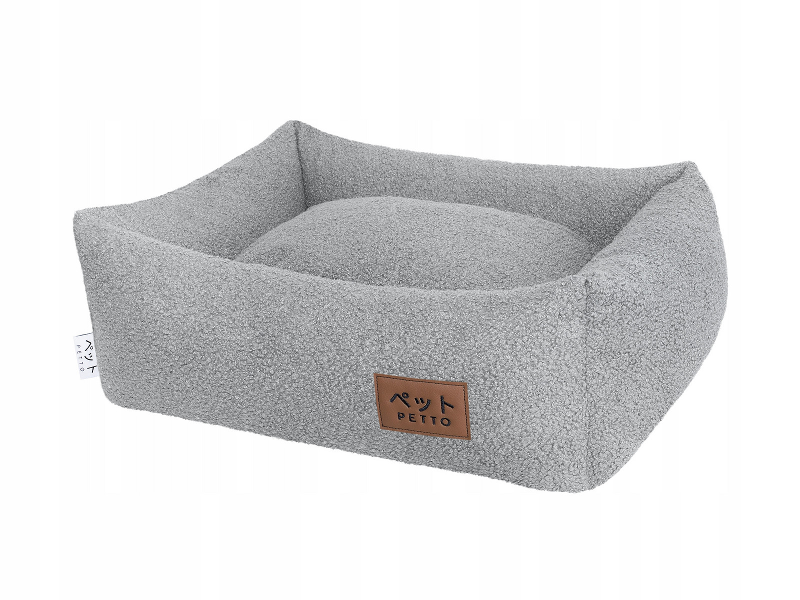 Petto pelíšek Osaka Cozy pro psy šedé L 115/90 cm