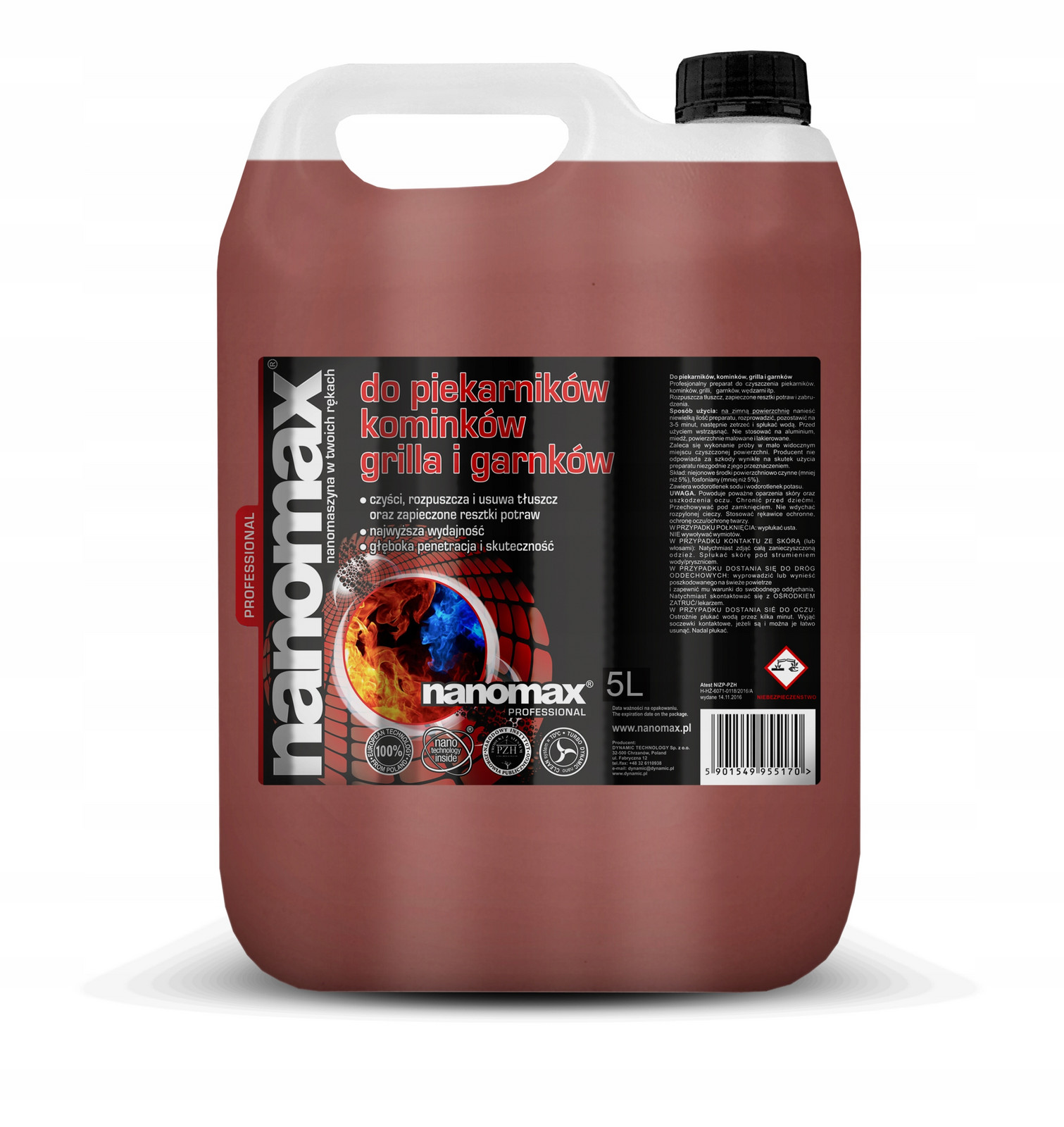 Nanomax pro Trouby Grily Krbů Hrnců – Č. 1 na Trhu 5L