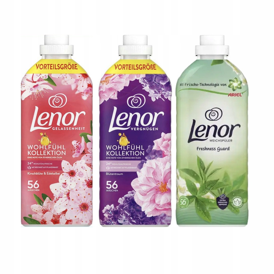 Lenor Mix Sada aviváže 3 x 1,4L 168 praní z Německa