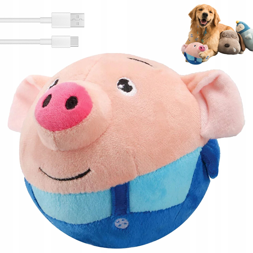 Interaktivní Hračka Pro Psy Štěněte Pískací Prasátko