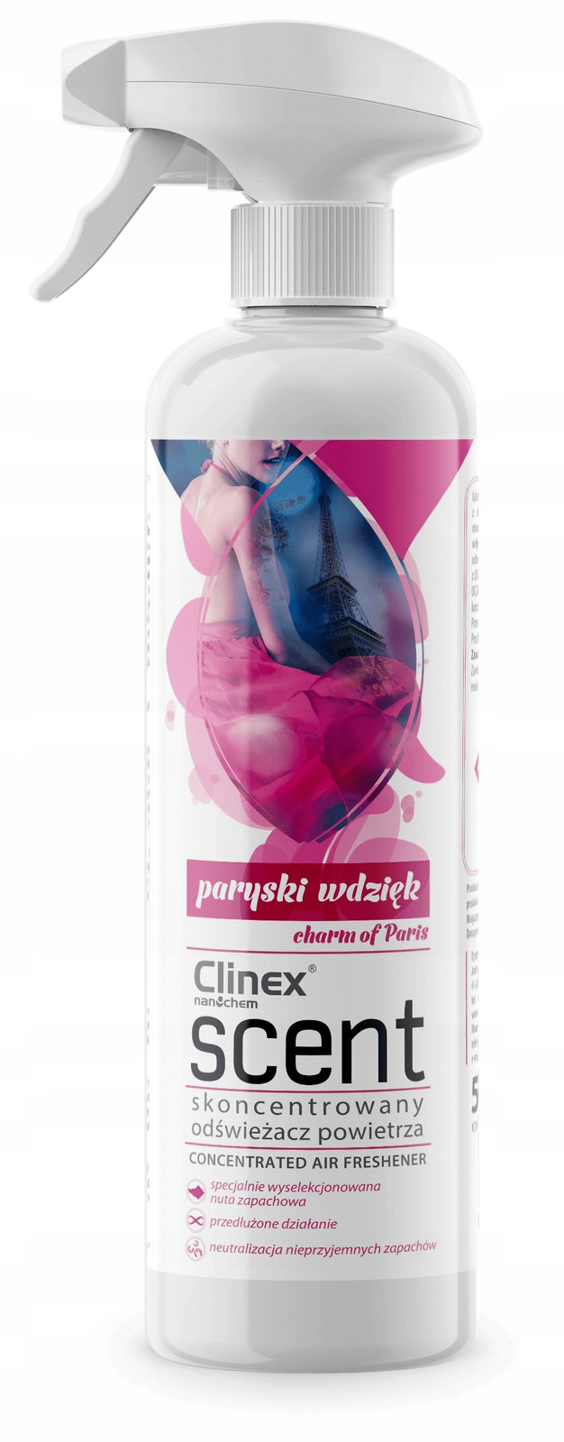 Prostředek Clinex Scent Pařížský Půvab 500 ML Amtra Am 77-904