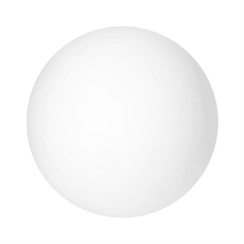 Venkovní lampa koule LUNA II Adviti AD-OP-6586WE27ZM E27, max.18W, IP65, pr.280, bílá