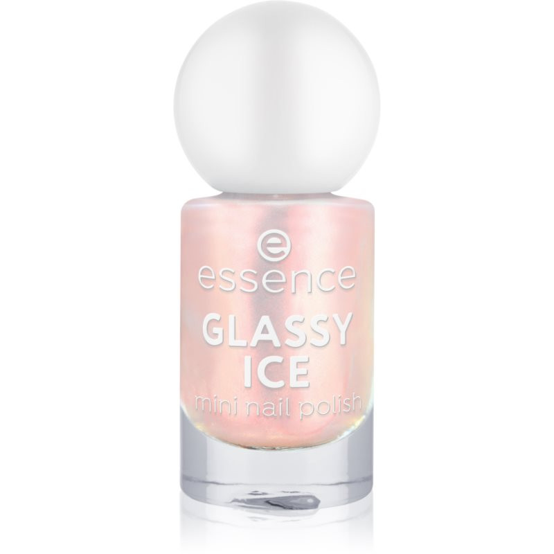 essence GLASSY ICE lak na nehty mini odstín 09 5 ml