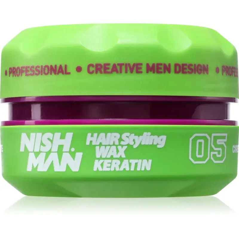 Nish Man 05 stylingový vosk s keratinem 150 ml