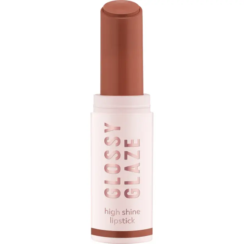 essence Glossy Glaze rtěnka s vysokým leskem odstín 01 Livin La Vida Mocha 1.9 g