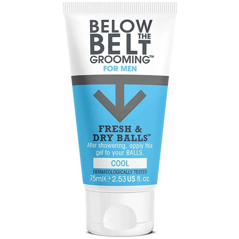 Below the Belt Grooming Fresh & Dry Balls Gift Cool deodorant na intimní partie pro muže 75 ml