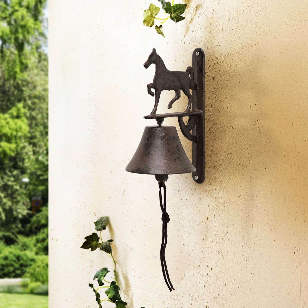 Boltze Litinový zvonek na stěnu Kůň