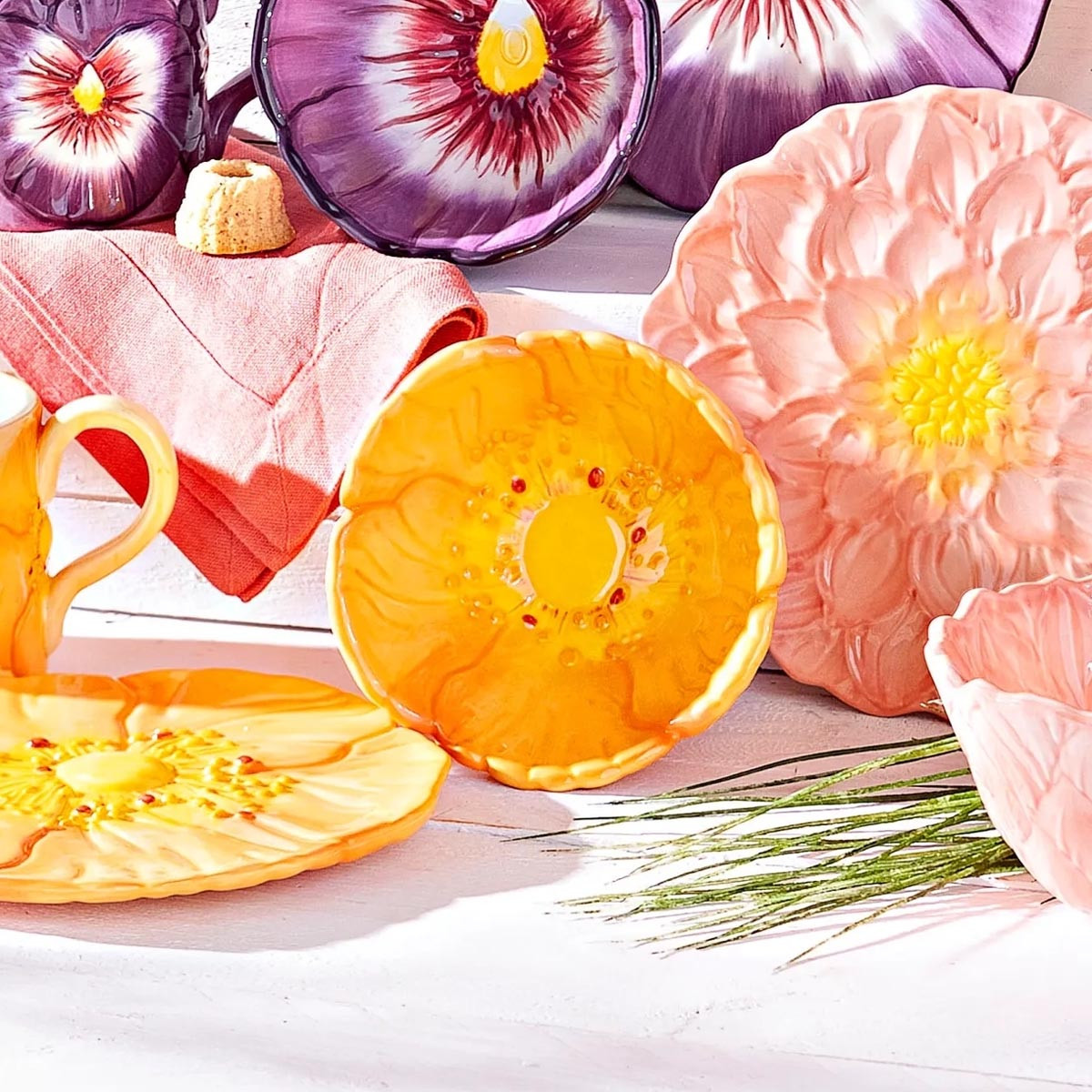 Weltbild Keramická miska Letní květ