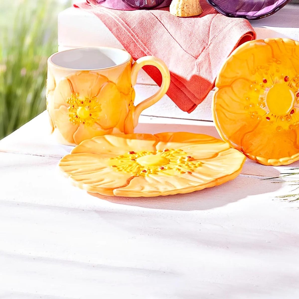 Weltbild Dezertní talíř Letní květ