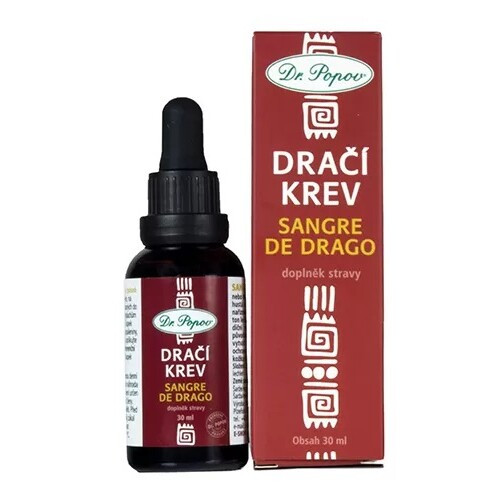Dr.Popov Kapky Dračí krev-Sangre de Drago 30ml