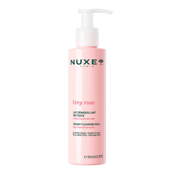 Nuxe Very Rose Krémové čistící pleťové mléko krémové čistící pleťové mléko  200 ml