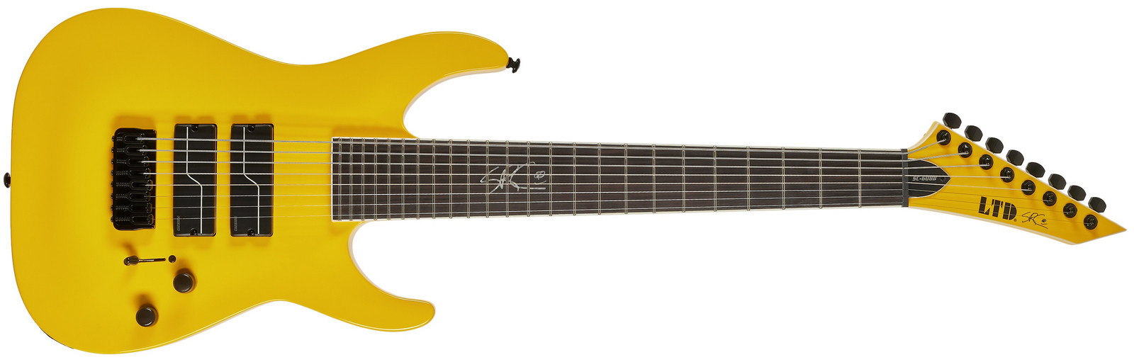 ESP LTD SC-608 Banana Yellow Limited Edition