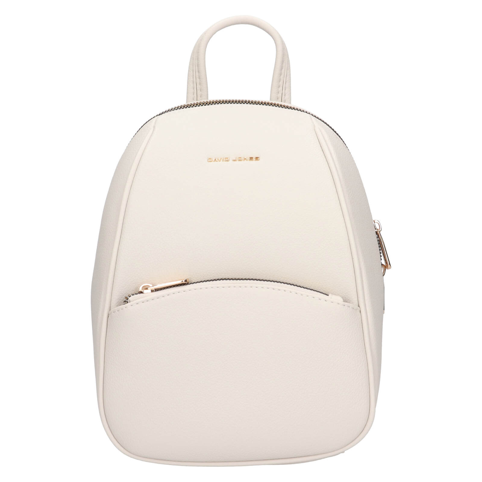 Menší dámský batoh David Jones Nína - krémová