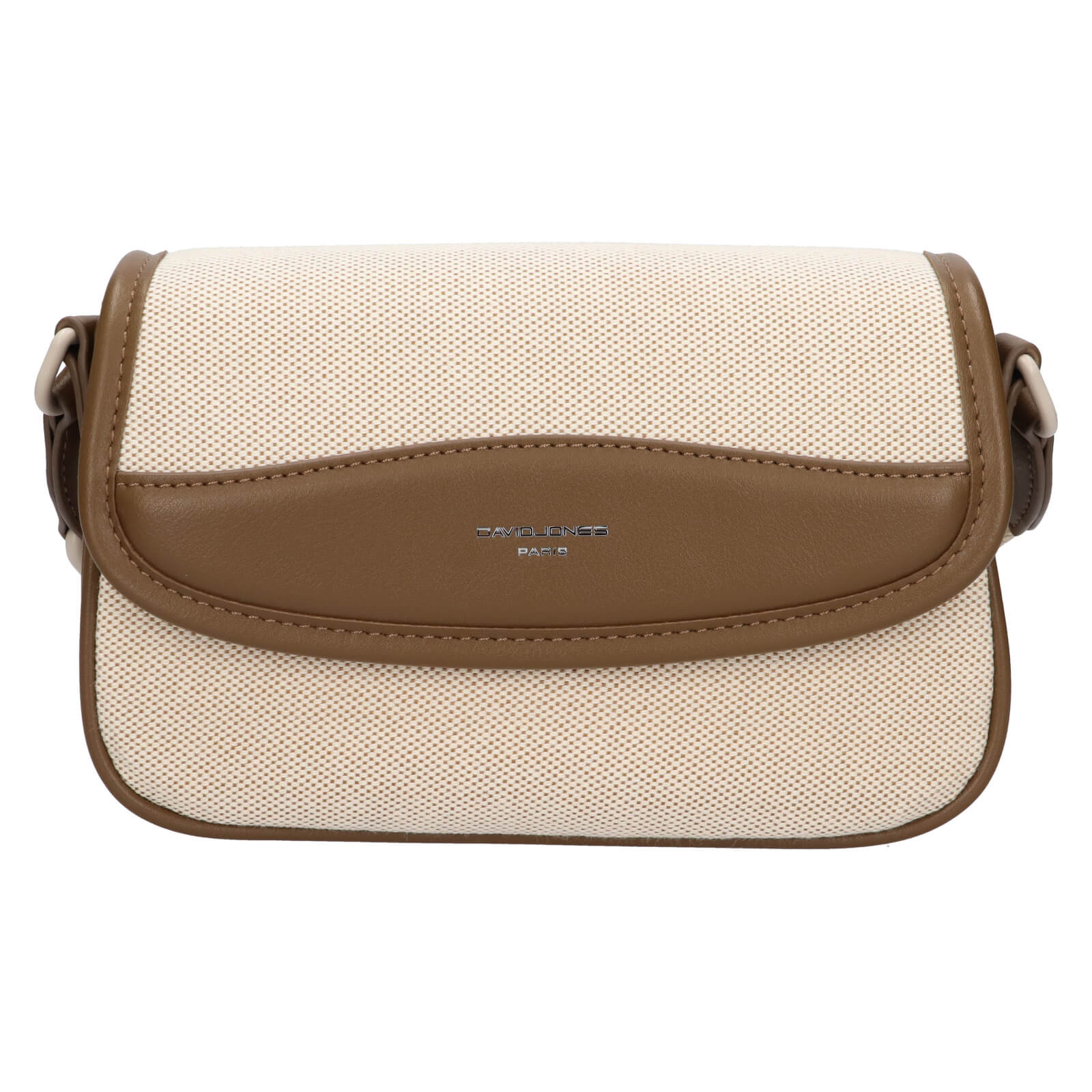 Dámská crossbody kabelka David Jones Erla - béžovo-hnědá