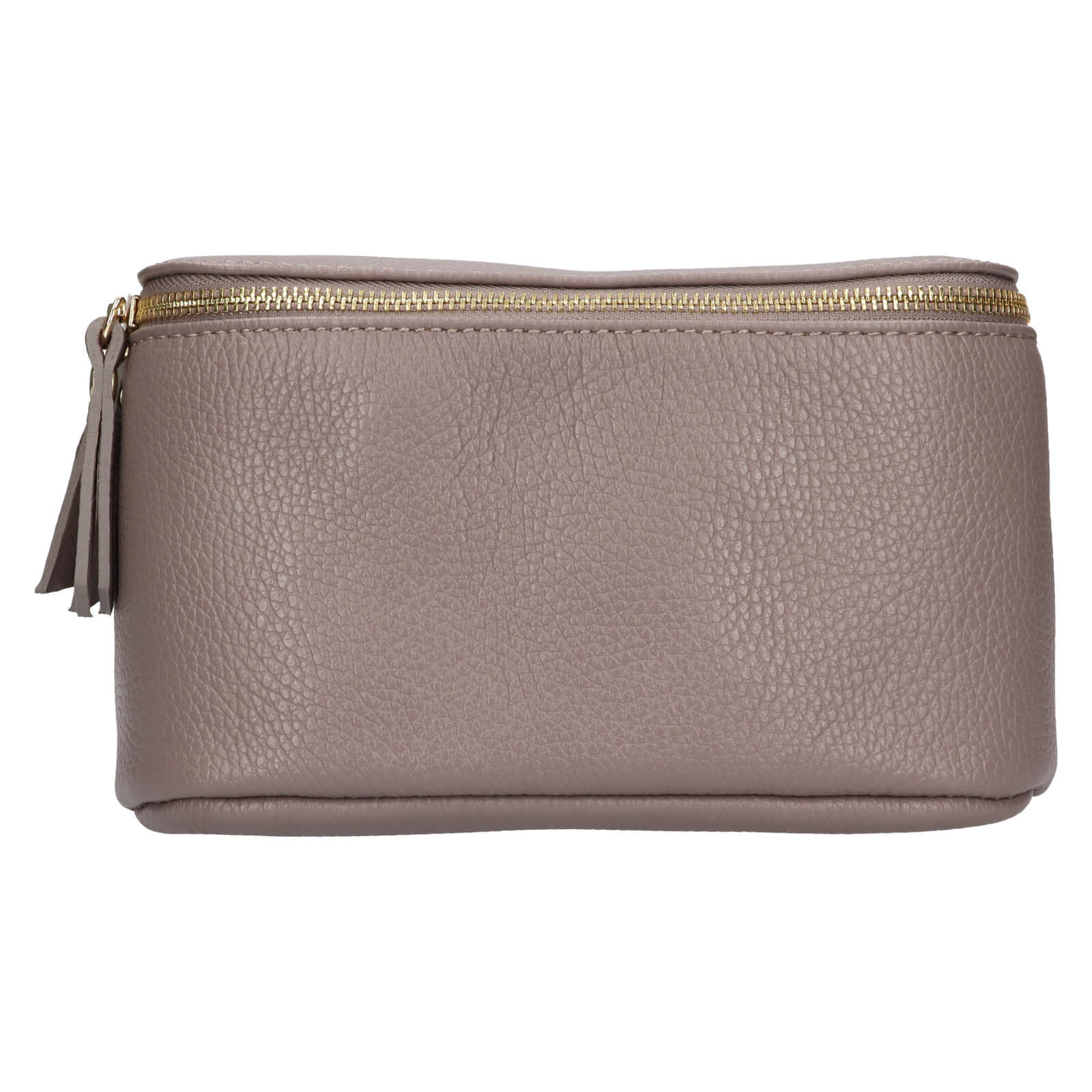 Dámská kožená ledvinka Italia Milagros - šedá