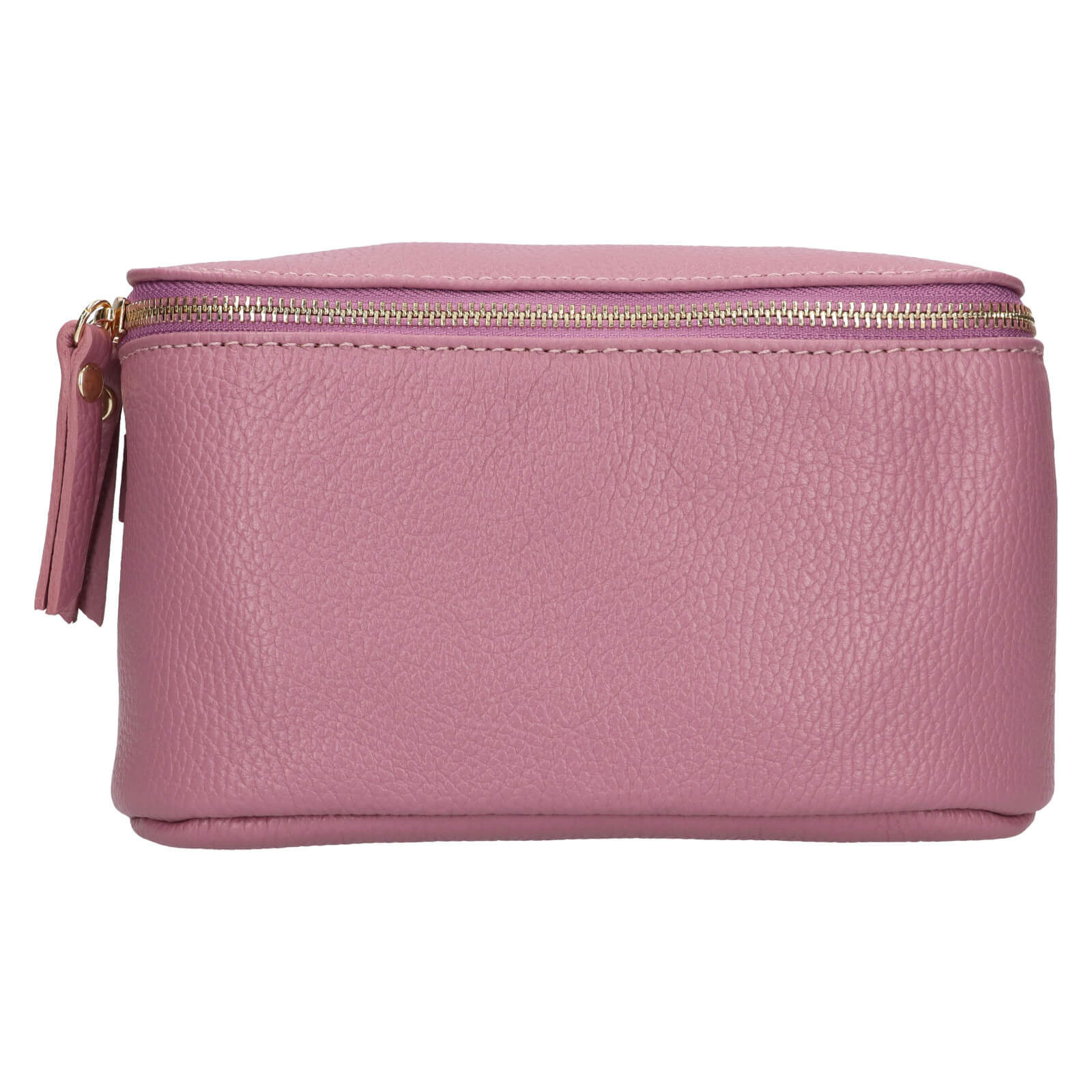 Dámská kožená ledvinka Italia Milagros - fialová