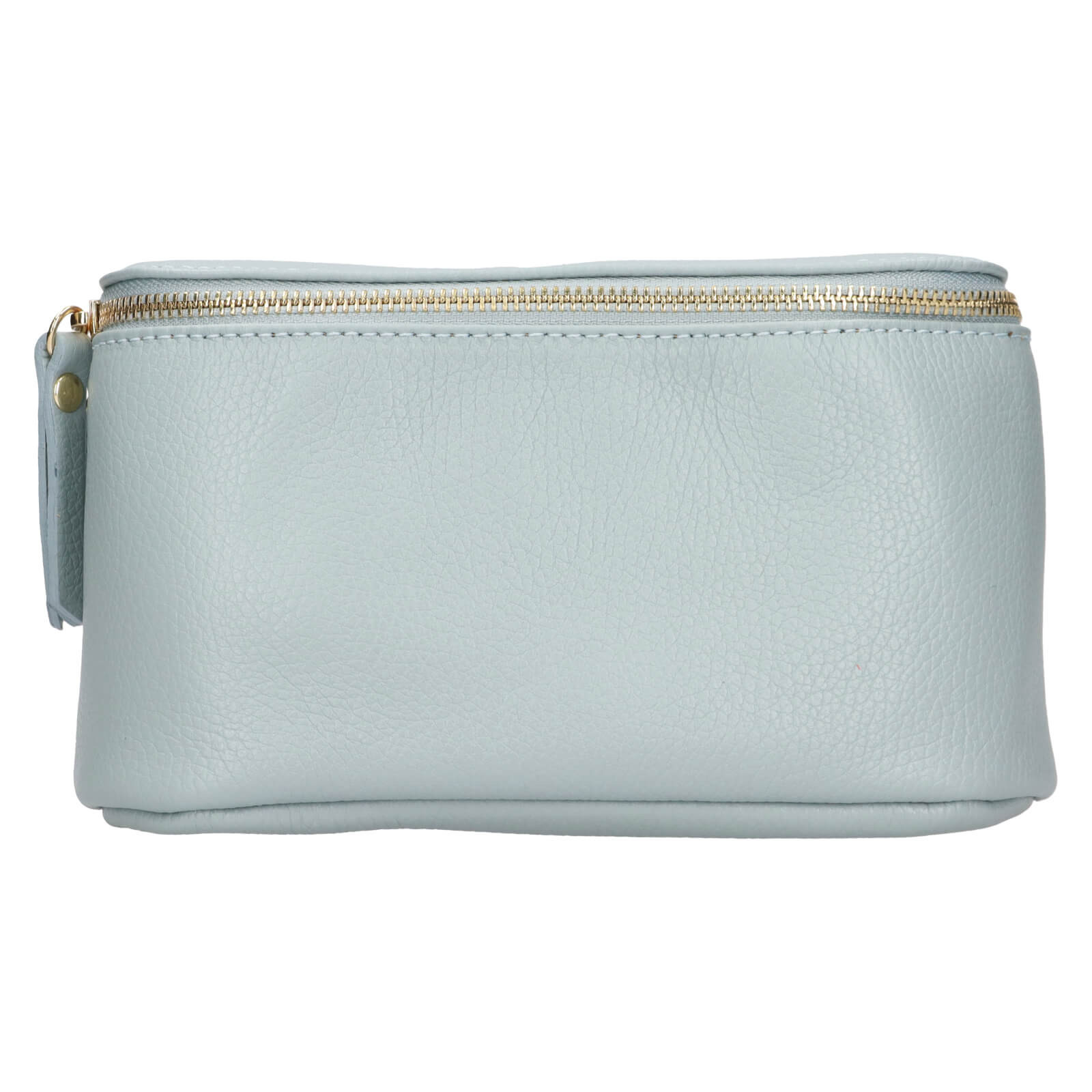 Dámská kožená ledvinka Italia Milagros - světle modrá