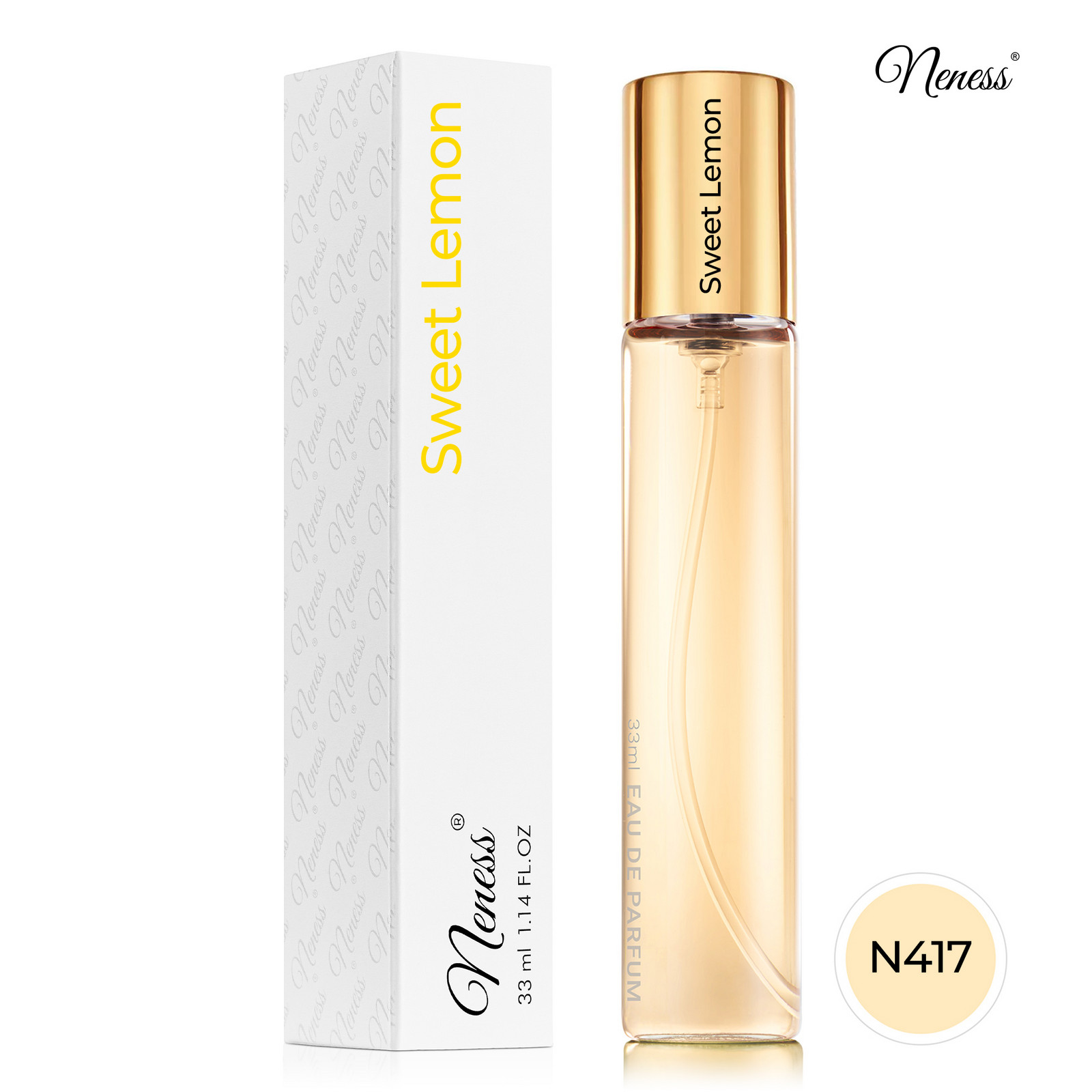 Neness Sweet Lemon parfémovaná voda dámská 33 ml