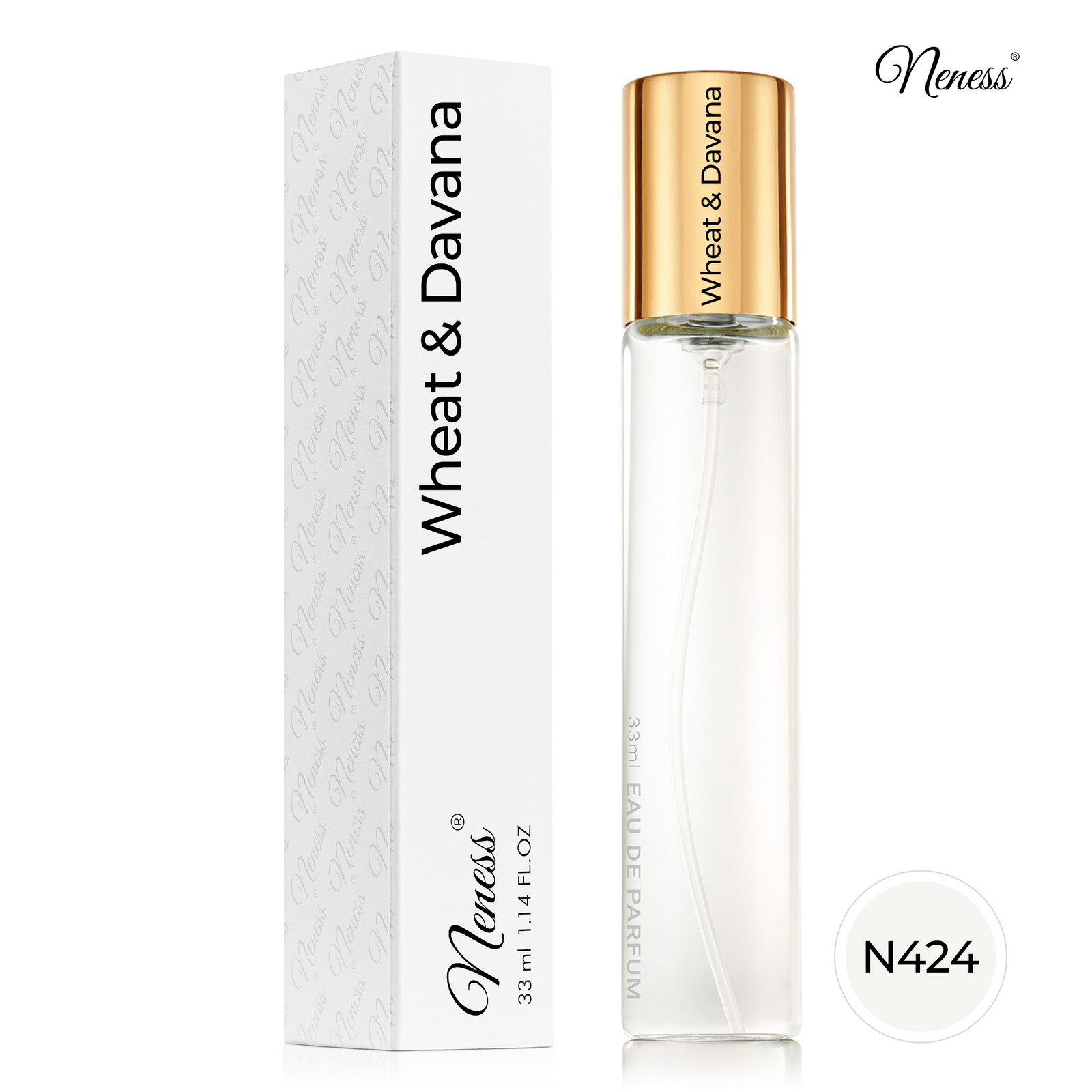 Neness Wheat & Davana parfémovaná voda unisex 33 ml