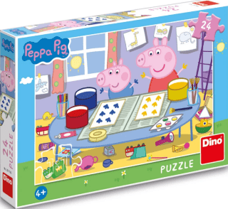 PEPPA PIG: VÝTVARNÍK 24 Puzzle - Ostatní (351783)