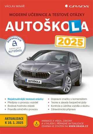 Autoškola 2025 - Václav Minář - e-kniha